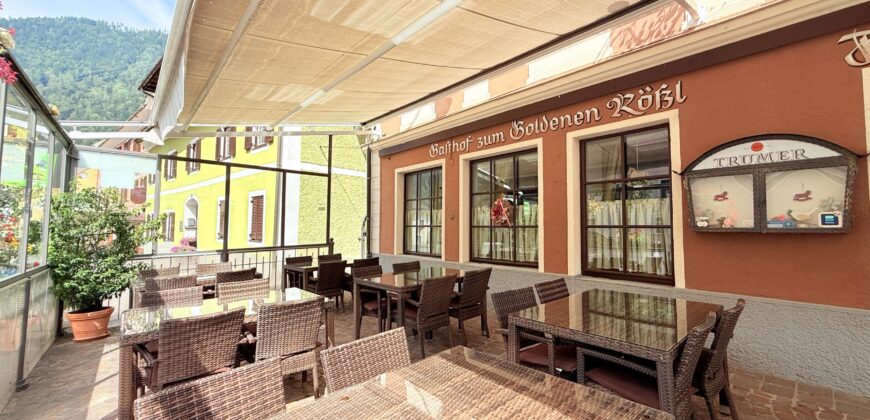 Geliefd gasthof/B&B op dorpsplein van Sachsenburg