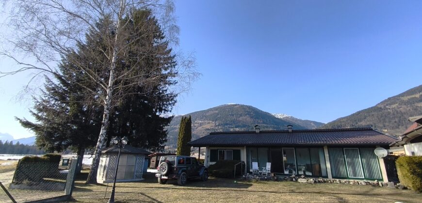 Zonnig gelegen bungalow met geweldig uitzicht – Regio Weissensee / Greifenburg